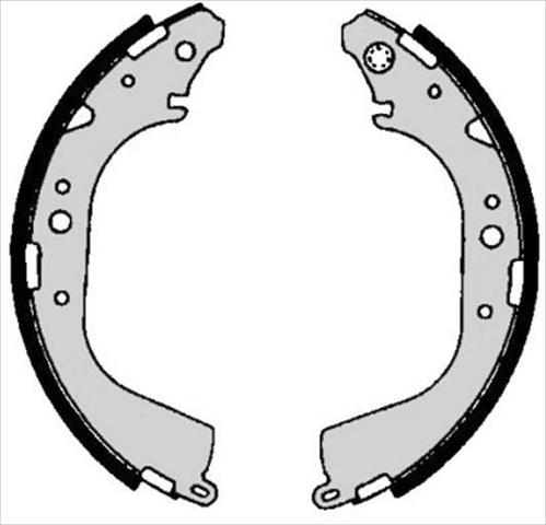 Купить BC06710 Starline Задние барабанные тормозные колодки