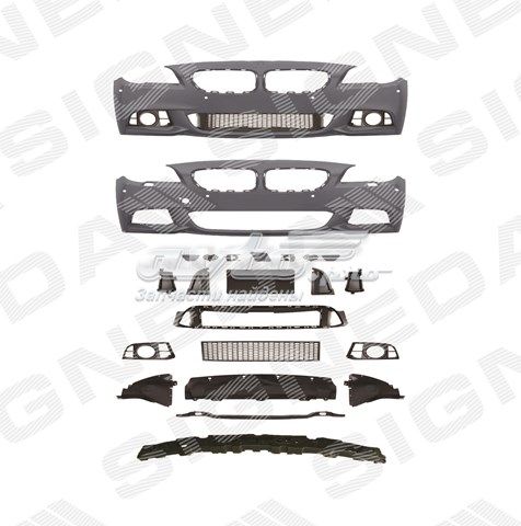 Передний бампер PBM04071SET Signeda