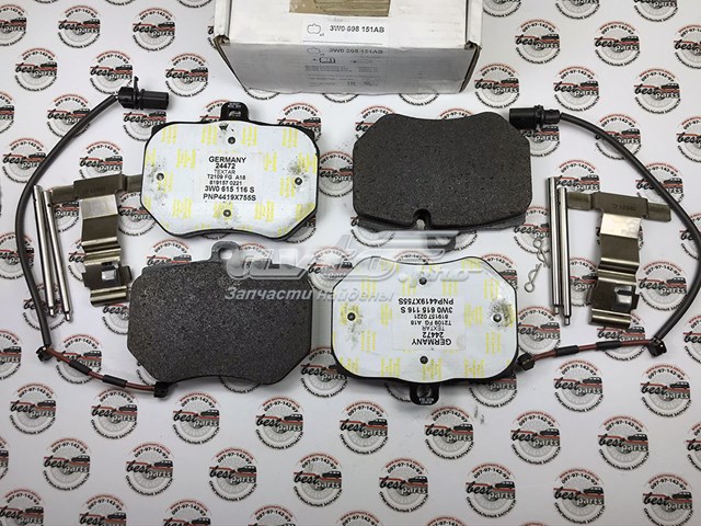 Колодки Bentley 3W0698151AB цена, от 798.13 USD