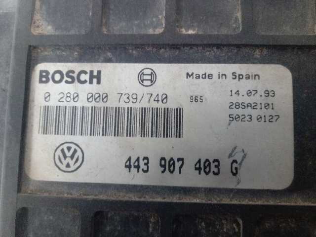 0280000739 VAG Мозги двигателя