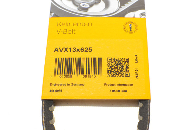 Клиновый ремень Continental/Siemens AVX13X625 цена, от 5.86 USD