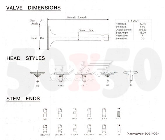 137110L020 Toyota válvula de admissão