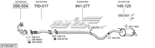 Глушитель задний 15232 Polmostrow