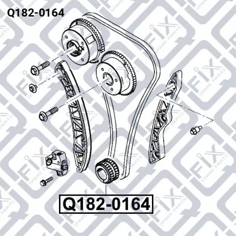 Звезда коленвала вала Q-fix Q1820164 цена, от 17.16 USD