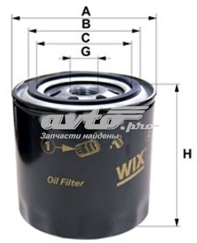 Фильтр топливный WIX 95032E