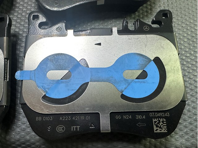Колодки Mercedes 0004200804 цена, от 123.89 USD