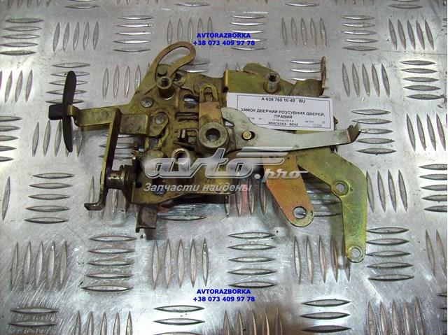 A6387601040 MERCEDES Cerradura de puerta corrediza lateral puerta corrediza original y equivalente