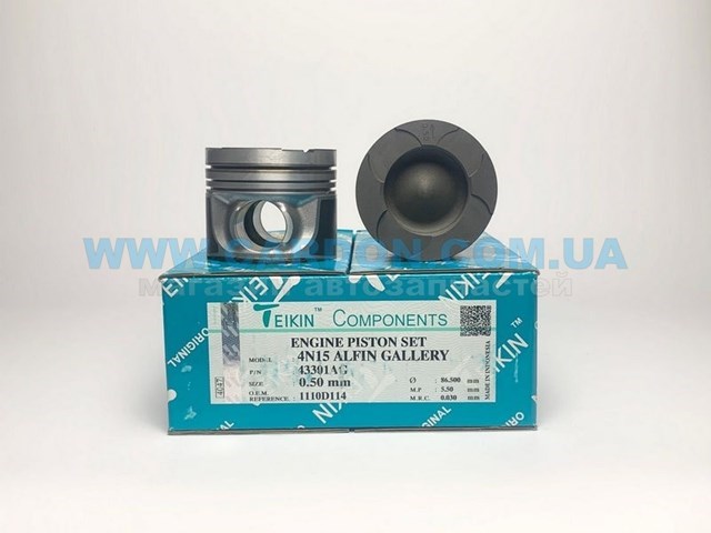 Купить 1110D114 Mitsubishi Поршень с пальцем без колец, стандарт