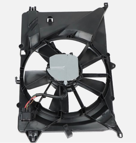 68249185AD Market (OEM) difusor do radiador de esfriamento, montado com motor e roda de aletas