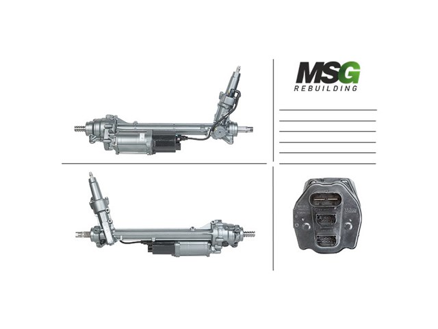 Реечный рулевой механизм MSG Rebuilding BW411NLA0R цена, от 1053.65 USD