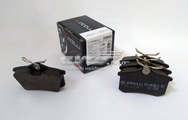 Купить D481E Intelli Колодки тормозные задние, дисковые