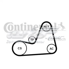 Ремень агрегатов приводной, комплект Continental/Siemens 6PK1100K1 цена, от 56.31 USD