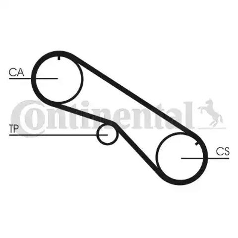 CT818 Continental/Siemens Ремень двигателя