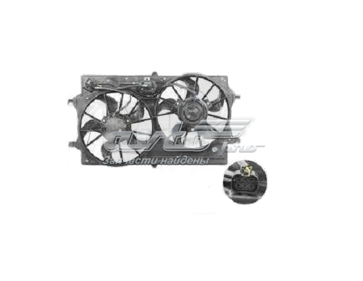 FP28W181 FPS Диффузор радиатора охлаждения в сборе с мотором