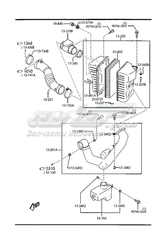  Mazda FS1E13220C цена, от 78.51 USD