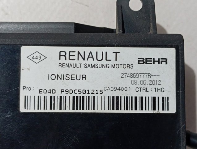 Renault (RVI) 274869777R цена, от 54.96 USD