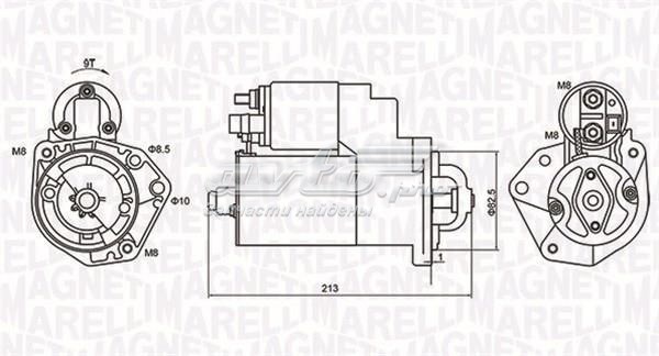 Стартер MAGNETI MARELLI 63720880010