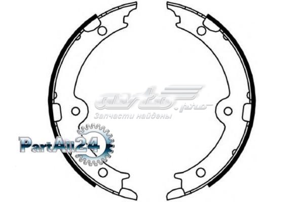 FN0659 Nibk Тормозные колодки ручника