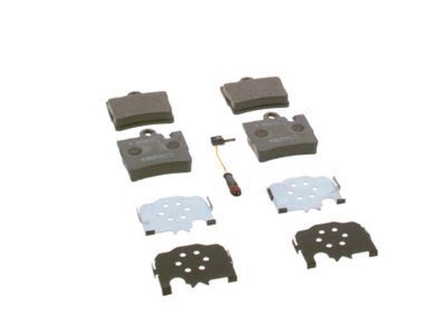Купить 986424830 Bosch Колодки тормозные задние, дисковые