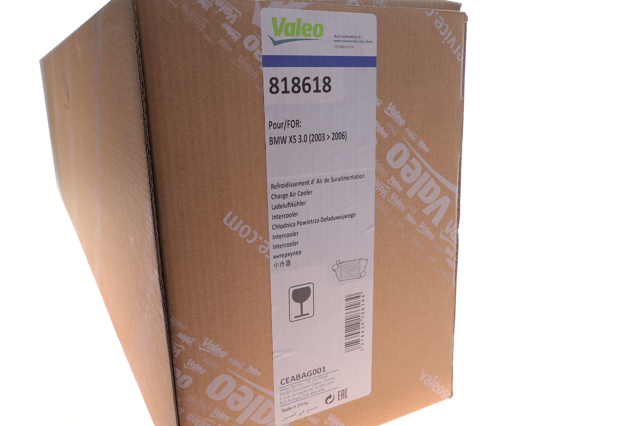 Купить 818618 VALEO Интеркулер