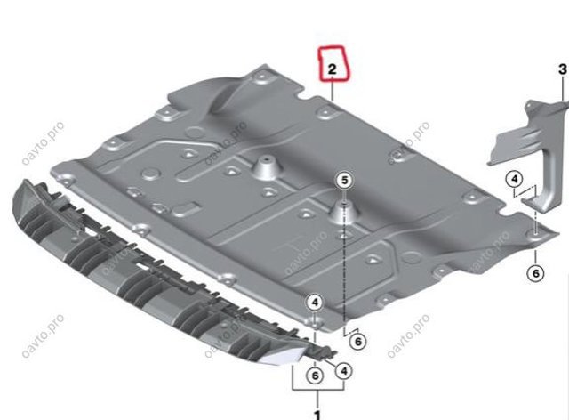 Защита ДВС BMW 51759477054 цена, от 169.19 USD