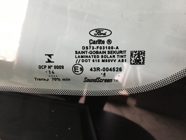 Лобовое стекло DS7Z5403100A Ford
