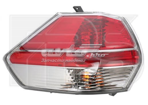 FP 5037 F1-E FPS lanterna traseira esquerda externa