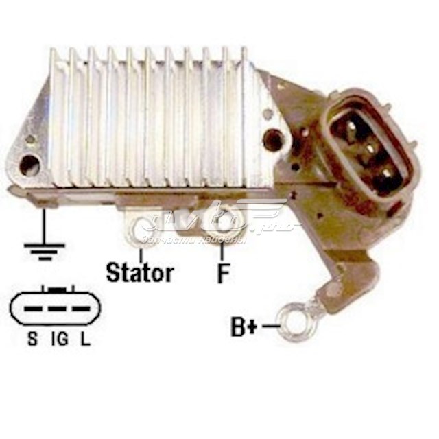 2770058060 TOYOTA Regulador del alternador 2770058060 TOYOTA