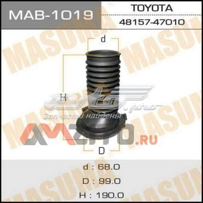 MAB1019 Masuma Пыльник стойки передней