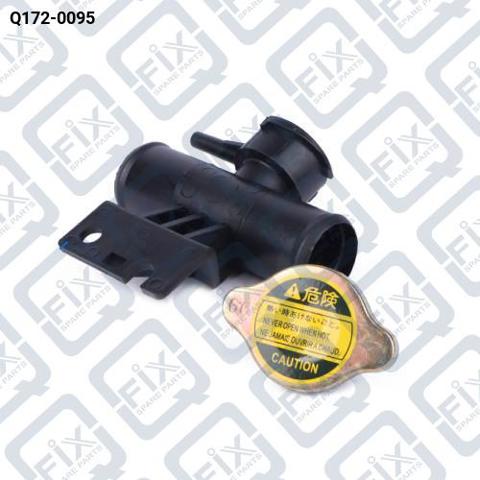 Купить Q1720095 Q-fix Крышка радиатора