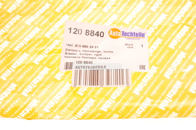 1208840 Autotechteile Накладка бампера заднего, правая