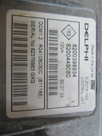  8200398934 Renault (RVI)