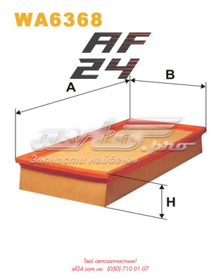 Фільтр повітряний WA6368WIX WIX