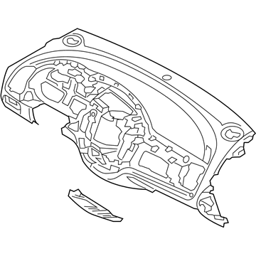 Купить 84710B0020WK Hyundai/Kia Панель передняя "торпедо"