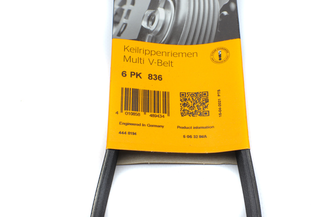 Ремень кондиционера Continental/Siemens 6PK836