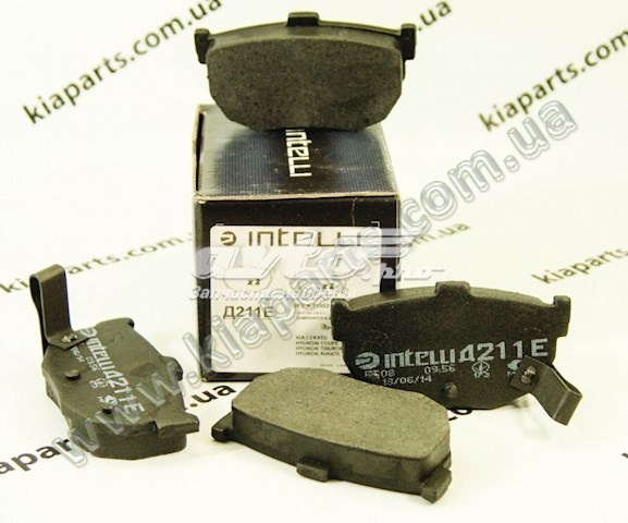 Колодки дисковые  Intelli D211E цена, от 10.98 USD