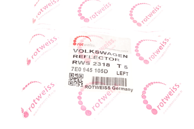RWS2318 Rotweiss Левый катафот бампера