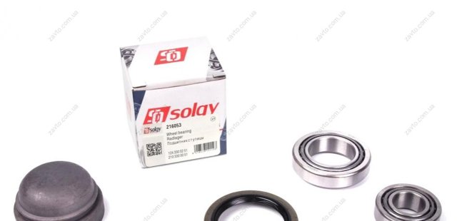 Ступичный подшипник передний Solgy 216053