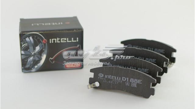 Колодки тормозные задние дисковые DAFMI D188E