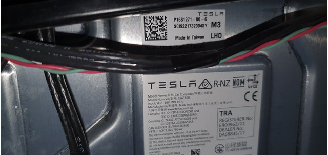  168127100G Tesla Motors