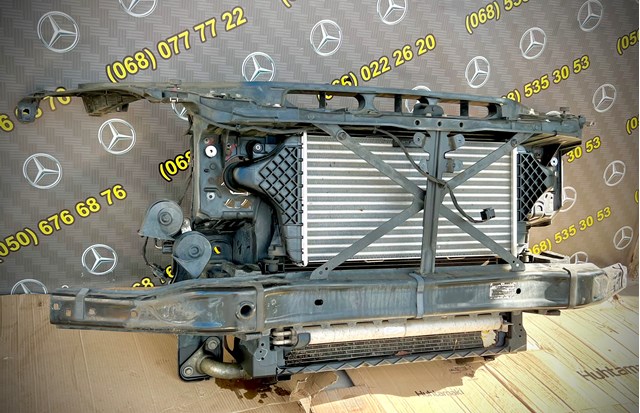 Compre A1666205901 Mercedes Suporte do radiador montado (painel de montagem de fixação das luzes)