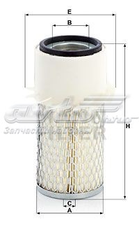 Купить C934X Mann-Filter Автомобильный фильтр воздуха