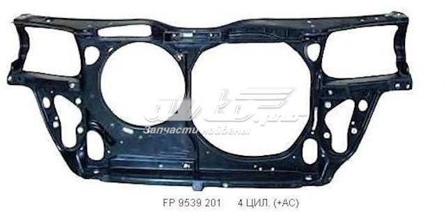 FP 9539 201 FPS suporte do radiador vertical (painel de montagem de fixação das luzes)