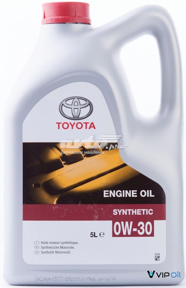 Масло моторное TOYOTA 0888080365GO