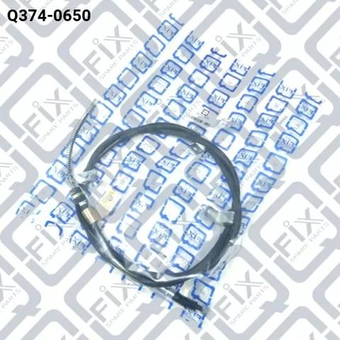 Трос ручного тормоза задний Q-fix Q3740650 цена, от 22.06 USD