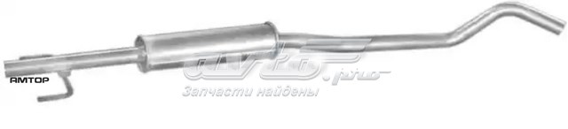 Центральная часть глушителя 17560 Polmostrow