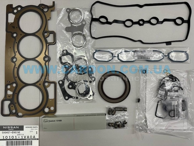 101011VA0A Nissan/Infiniti Комплект прокладок на двигатель