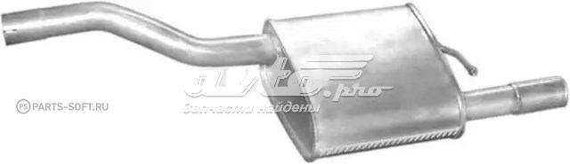 Выхлоп задний Polmostrow 08389 цена, от 48.52 USD