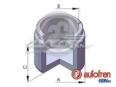 Поршень тормозного суппорта переднего  AUTOFREN D025447