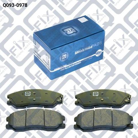 Q0930978 Q-fix Колодки передние